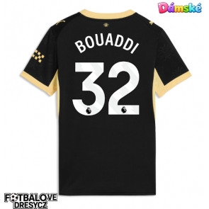 Manchester City Ayyoub Bouaddi #32 Dámské Venkovní Dres 2026-27 Krátký Rukáv Manchester City Ayyoub Bouaddi #32 Dámské Venkovní Dres 2026-27 Krátký Rukáv